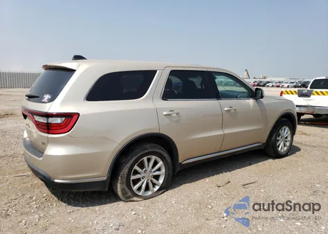 2014 Dodge Durango Sxt из США, поврежденный, VIN 1C4RDJAG7EC345366